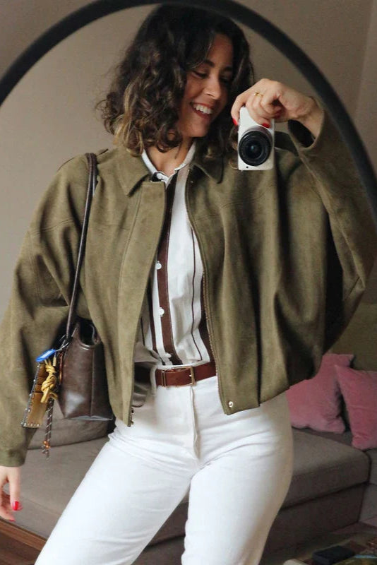 Veloura Suedine Jacket™