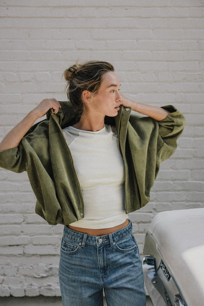 Veloura Suedine Jacket™