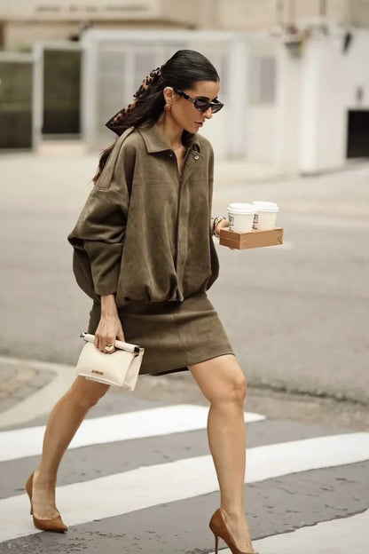 Veloura Suedine Jacket™